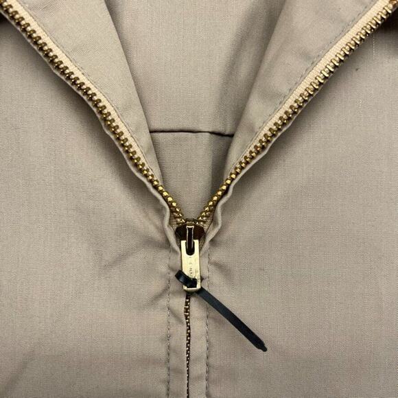 Vintage London Fog Jacket Men's 38 Brown Zip Crop Boxy Talon Reebes 70s 80s Work - Picture 4 of 11